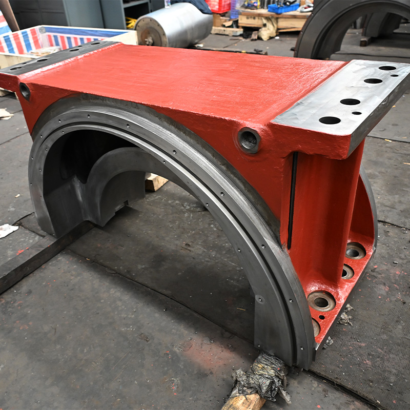 Marine stern tube bearing clearance measurement and inspection
