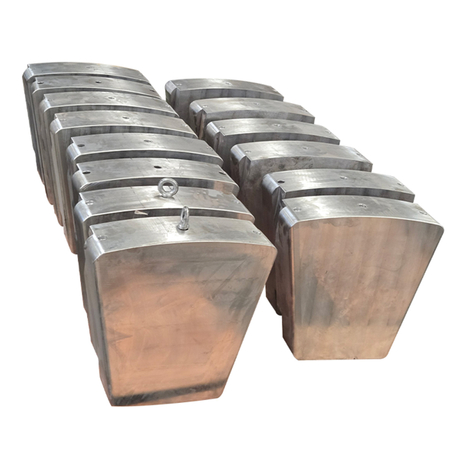 Babbitt Lined Thrust Pad for Tilting Pad Bearings