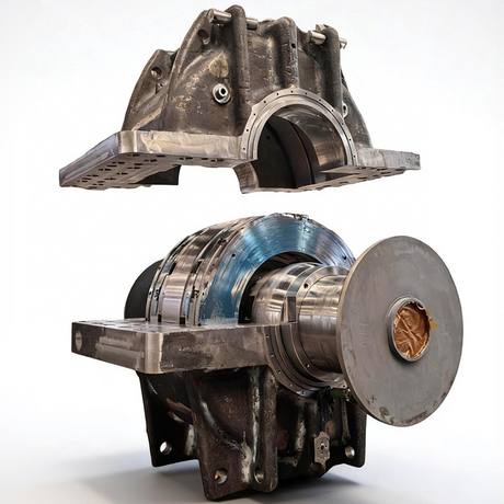 Heavy-Duty Thrust White Metal Babbitt Bearings for Marine Propulsion System