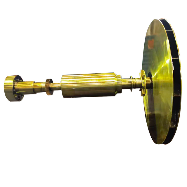 Poros Rotor Blower 42CrMo dengan Rakitan Impeller untuk Kipas Sentrifugal
