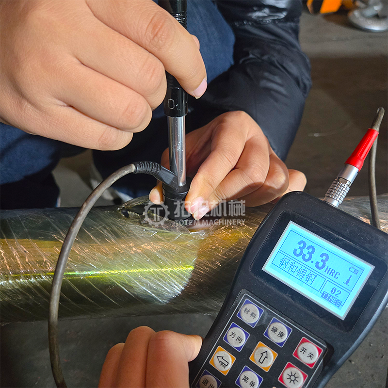 Axle Head Hardness Testing