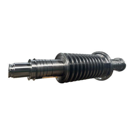 High-Pressure Corrosion Resistance Alloy Steel Forging Exceptional Reliability Steam Turbine Rotor Shaft with Ultrasonic Testing